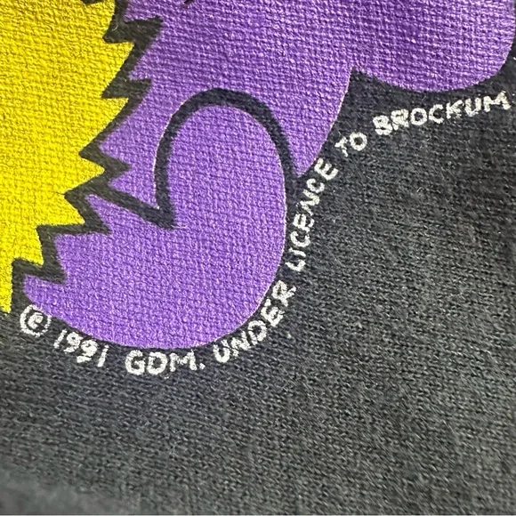 Vintage 90s Brockum Group Grateful Dead 1991 Tour Double Sided tee Large